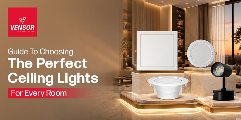 Guide to Choosing the Perfect Ceiling Lights for Every Room